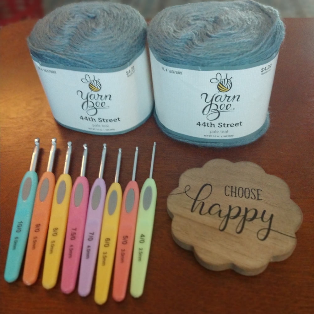 Yarn and hook bundle